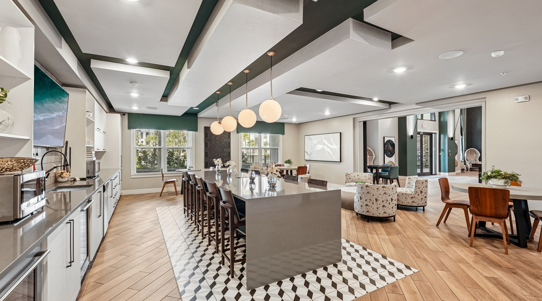 Community Clubhouse with Full Kitchen